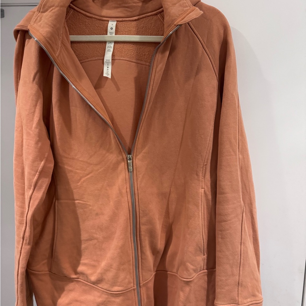 Lululemon Athletica Terracotta Teddy Jacket